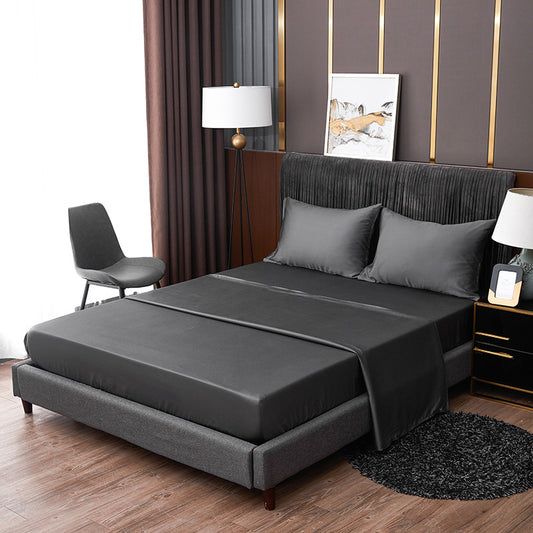 Wholesale Bamboo Soild Bed Sheet Set