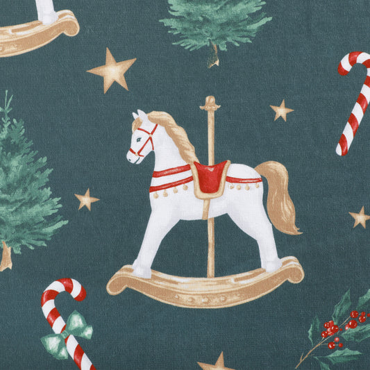 Christmas Chenille Bonded Plush Blanket