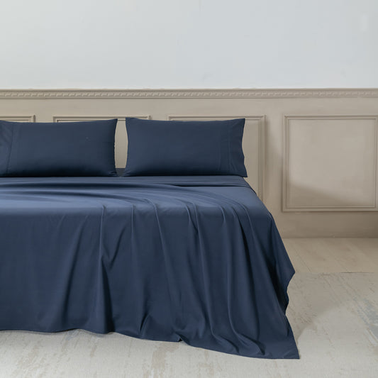 Wholesale Home Textile Plain Bed Sheet Set