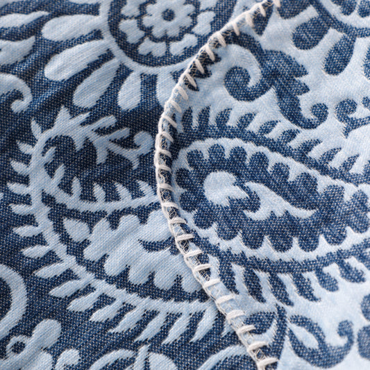 Paisley Chenille Blanket