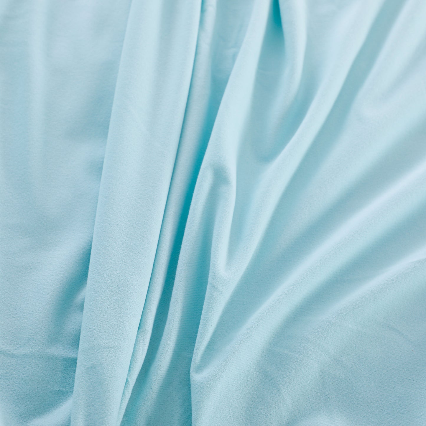 Wholesale Plain Blue Velve Bed Sheet Set