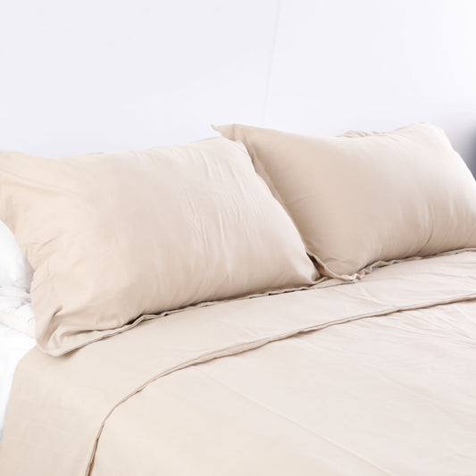 Simple Beige Comforter Sets