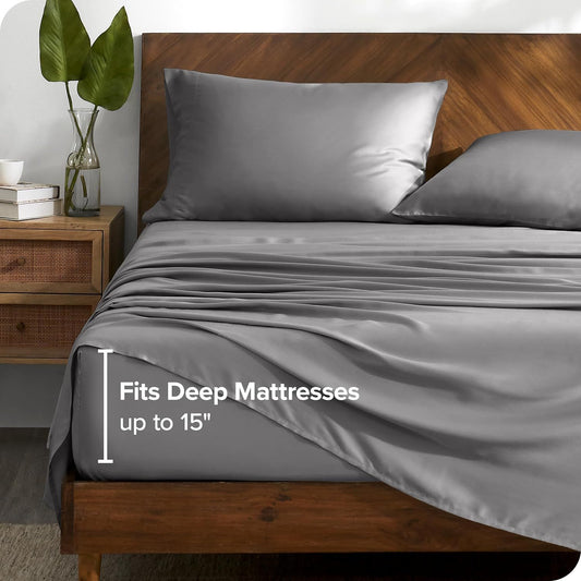 Wholesale Plain Color Bed Sheet Set