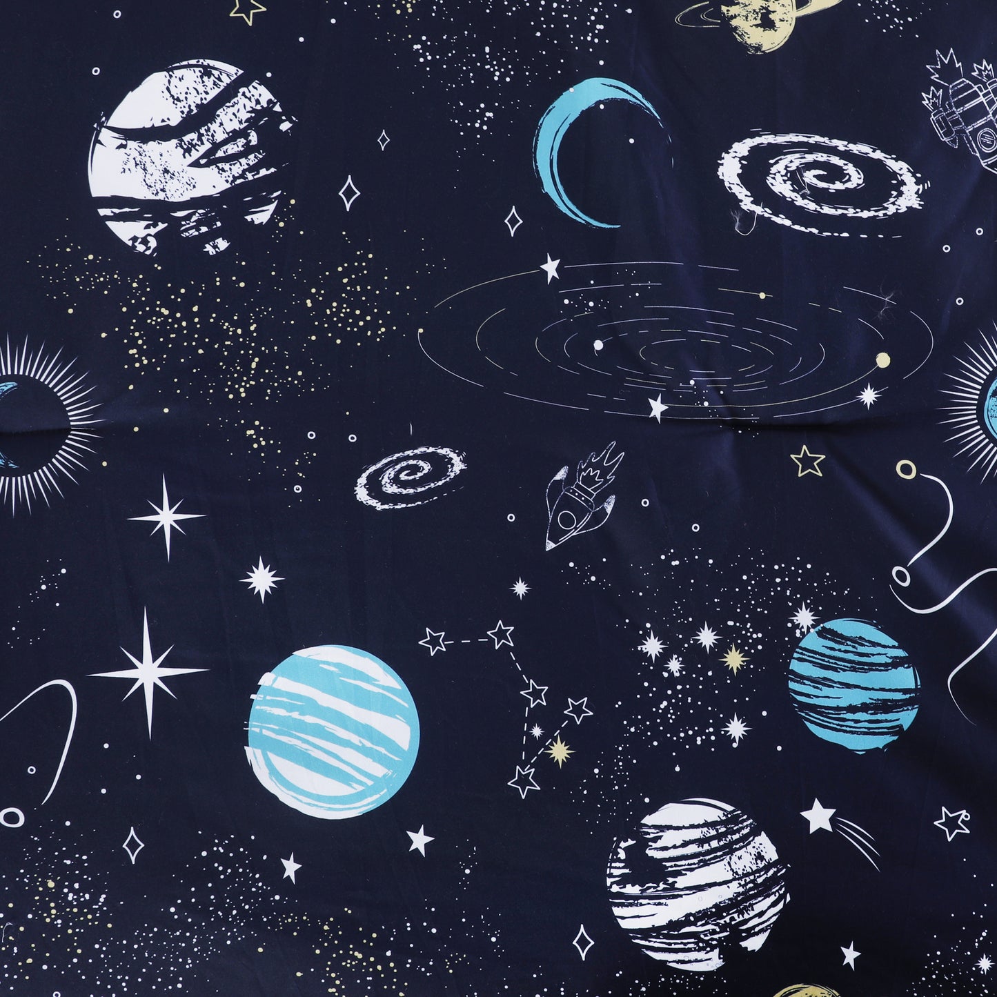 Wholesale Planet Print Children Comforter Sets