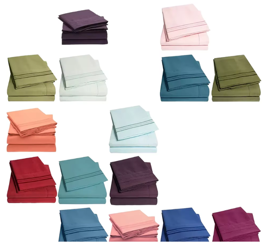 Woven 200TC Bed Sheet Set