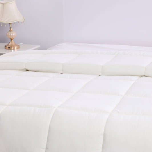 Wholesale White Waffle Comforter Set