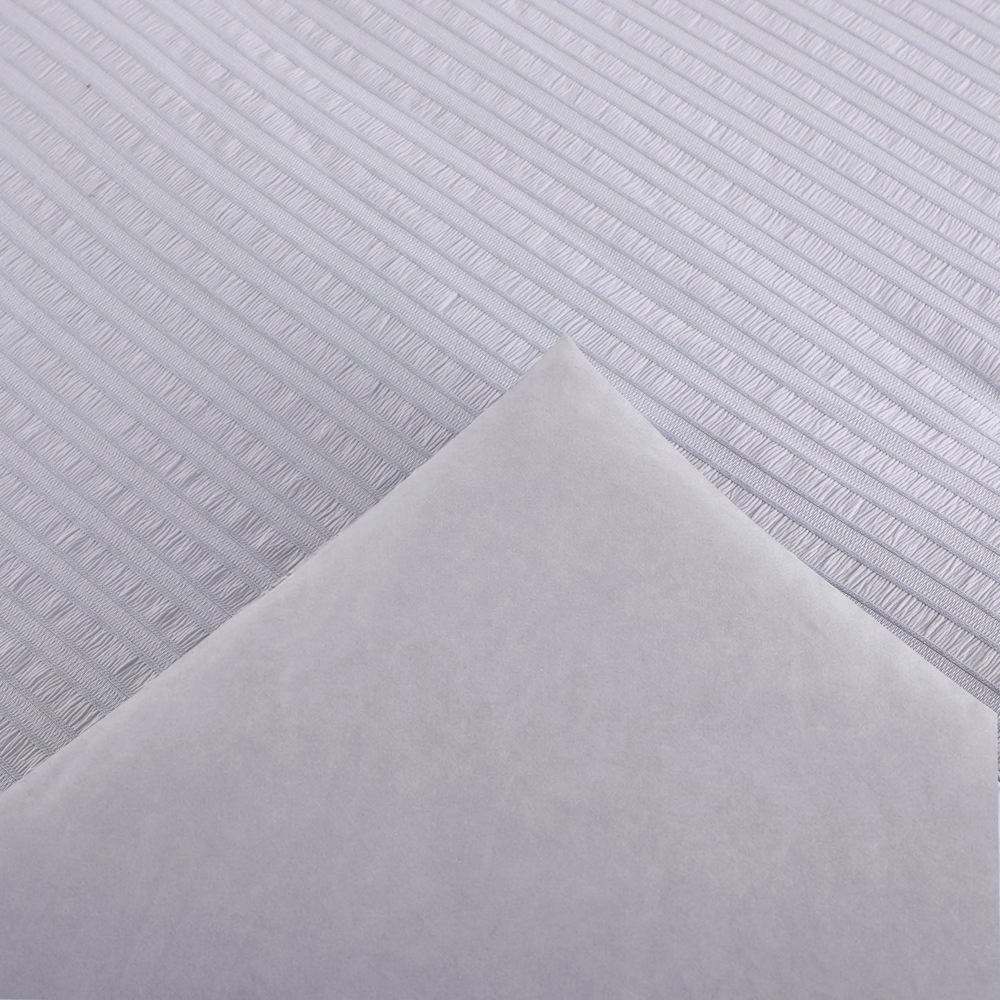 Soft Grey Bubble Gauze Comforter Set