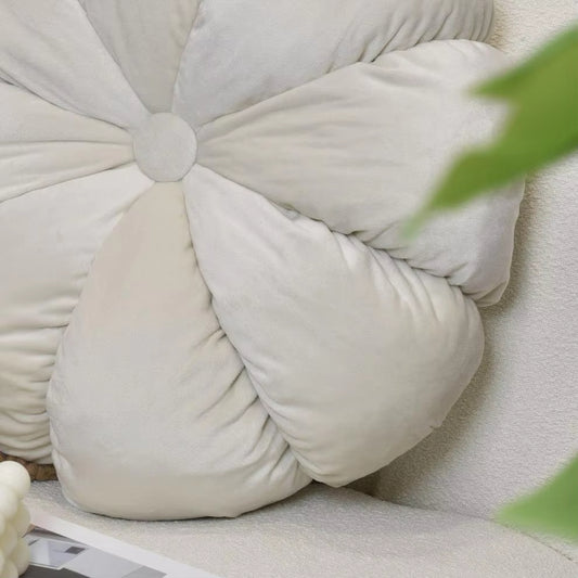 Soft Round Wind Flower Pillows