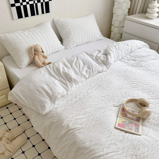 Foam Gauze Four Piece Duvet Cover Sets