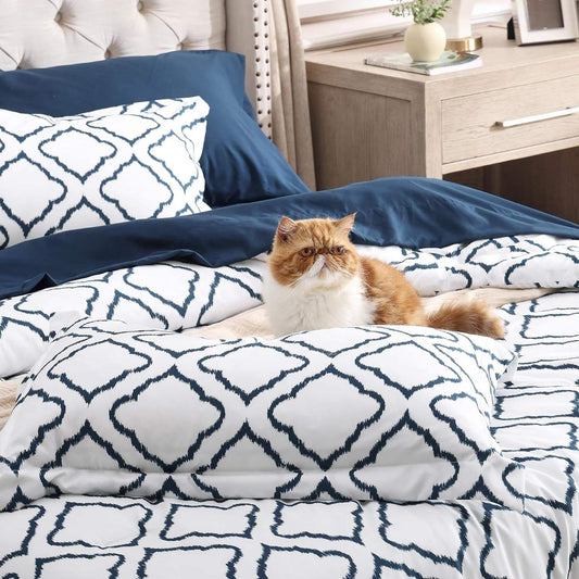 Wholesale Custom Block Printed Duvet Cover Sets