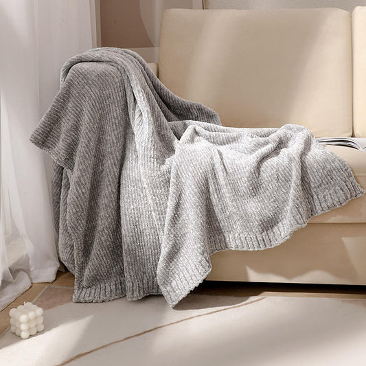 Solid Chenille Blankets