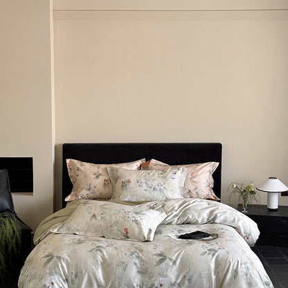 Retro Luxury Floral Print Duvet Cover Sets