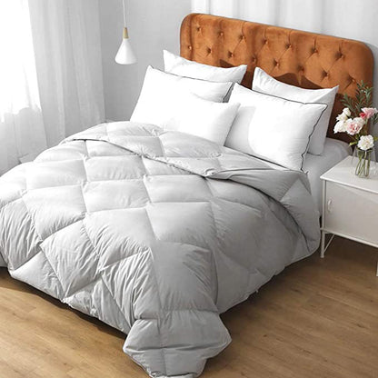 Plain Color King Quilted Comforter Sets