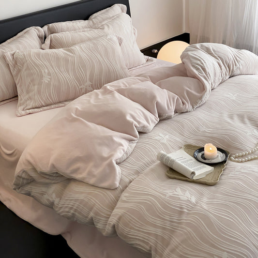 Wholesale Geometric Patterns Thickened Duvet Cover Sets