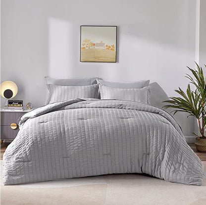 Ruched Brushed Polyester Quilted Sets