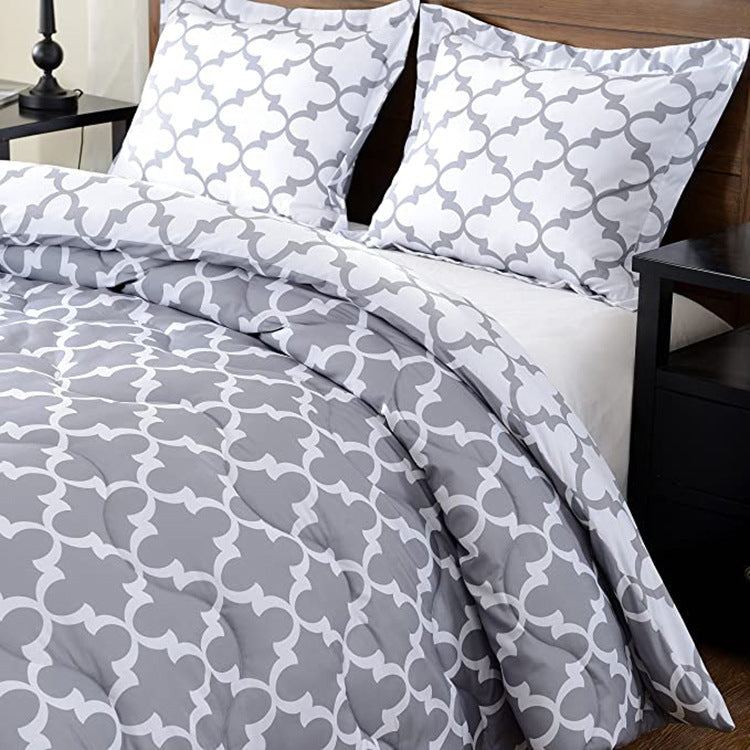 Customized Geometric Pattern Comforter Sets