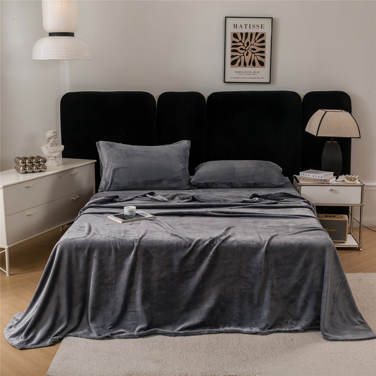 Wholesale Thick Warm Flannel Bed Sheet Set