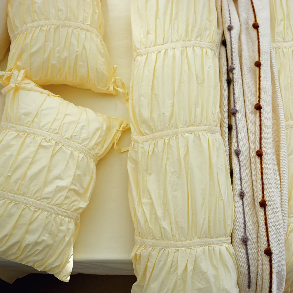 Princess Ruched Duvet Cover Sets