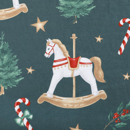Christmas Chenille Bonded Plush Blanket