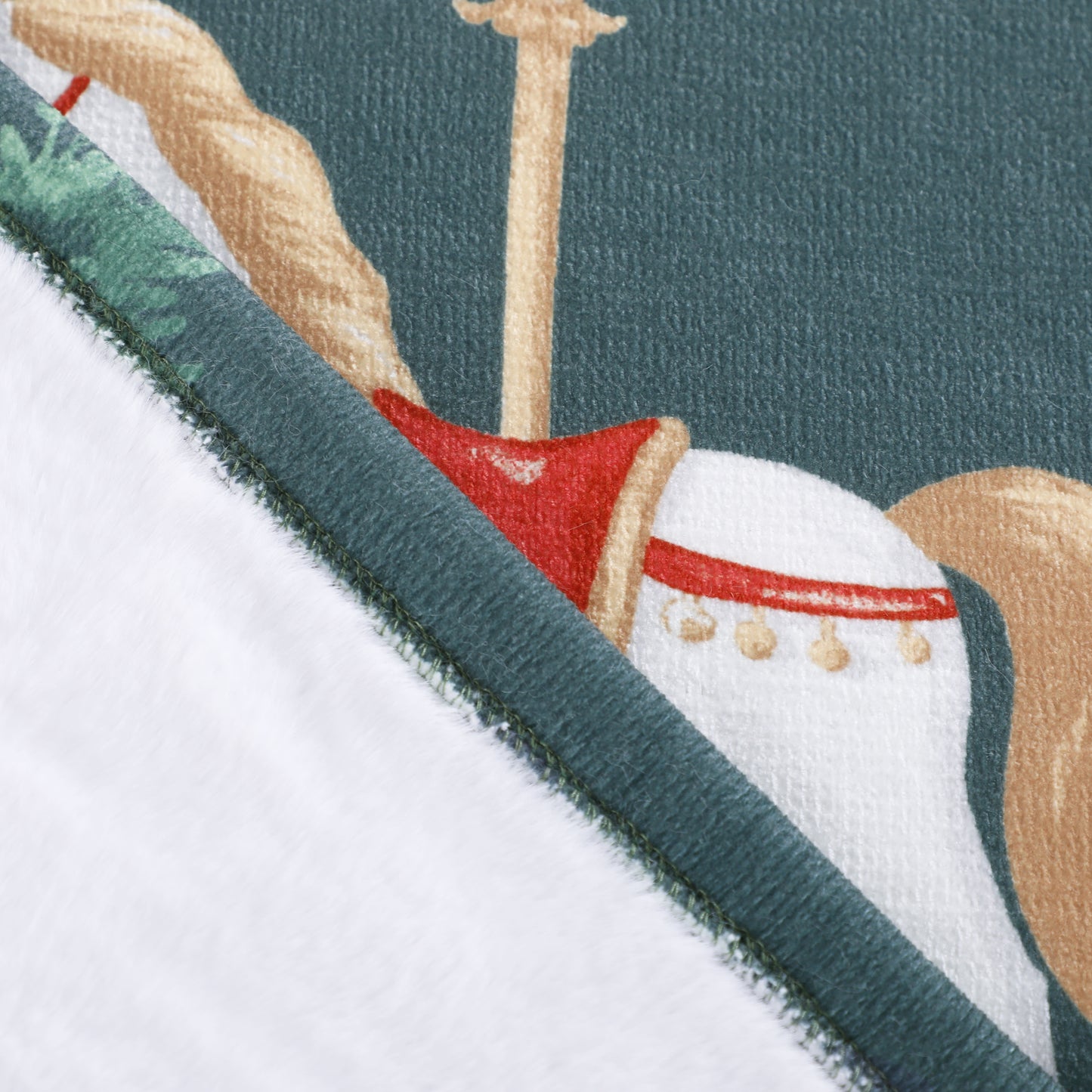 Christmas Chenille Bonded Plush Blanket