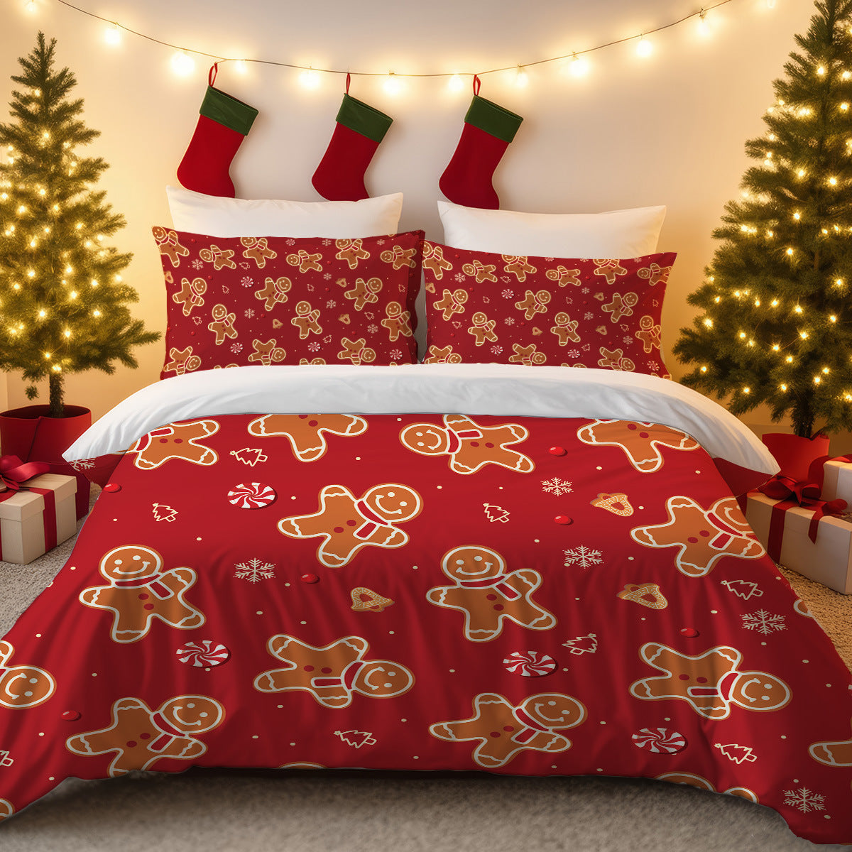Cartoon Christmas Bedding Sets