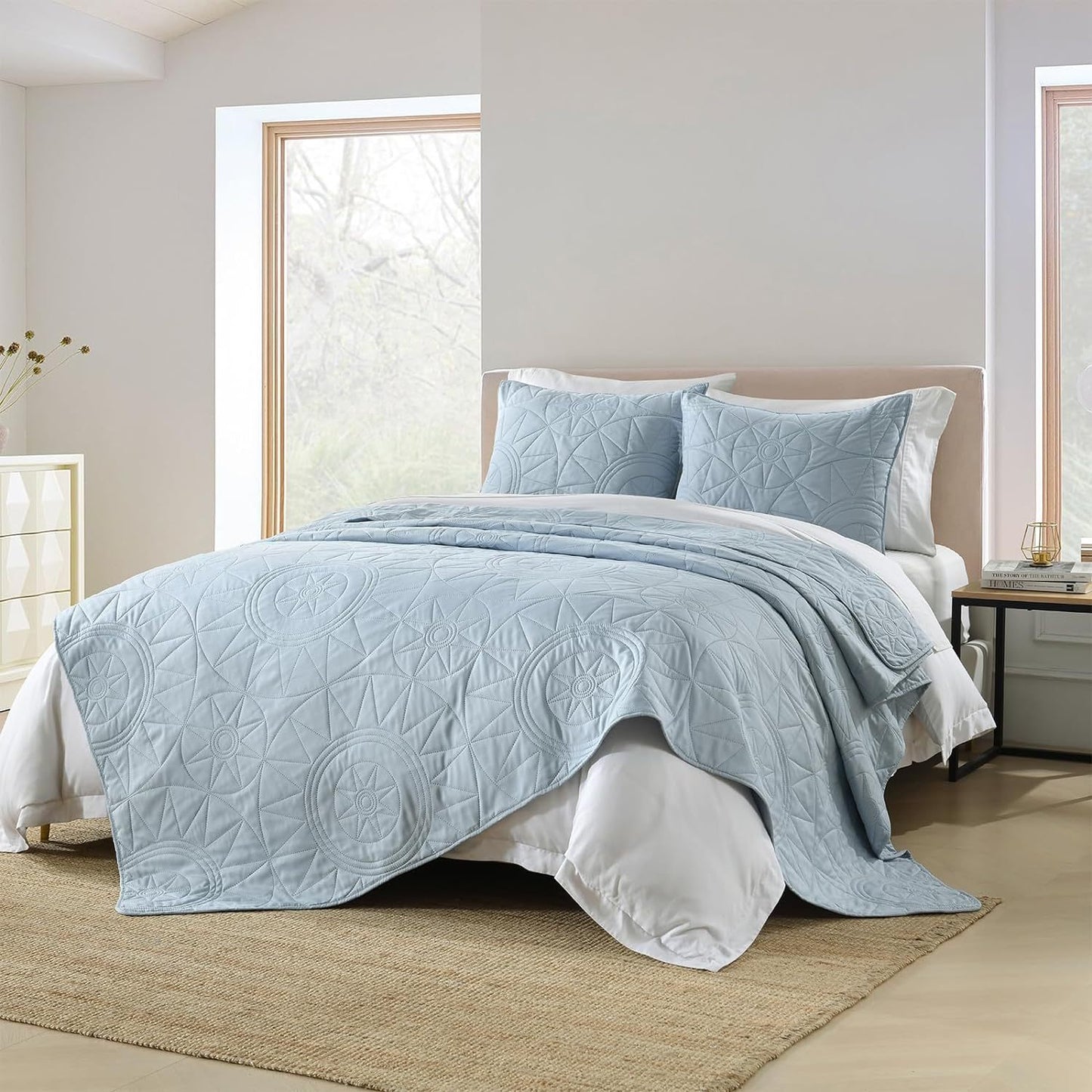 Wholesale Ultrasonic Grid Quilted Sets