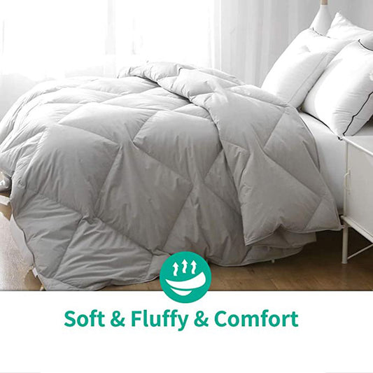 Plain Color King Quilted Comforter Sets