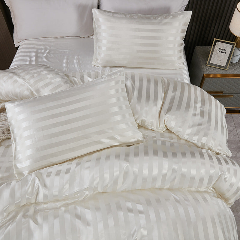 Simulated Silk Satin Weave Duvet Cover Sets