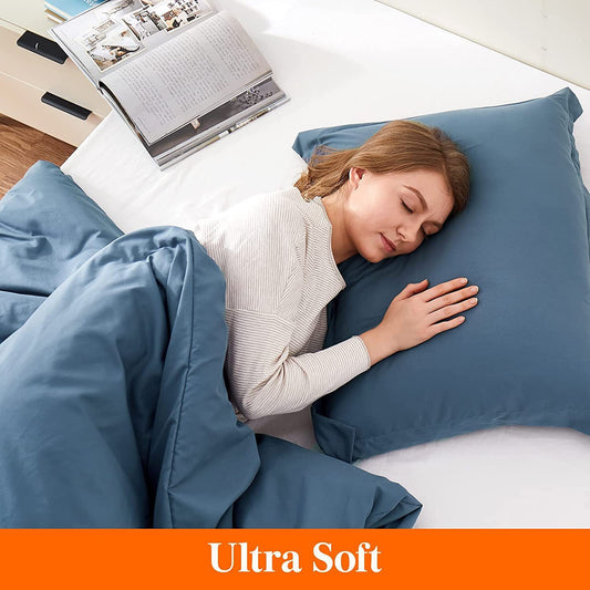 Wholesale  Ultra Soft Solid Color Duvet Cover Set