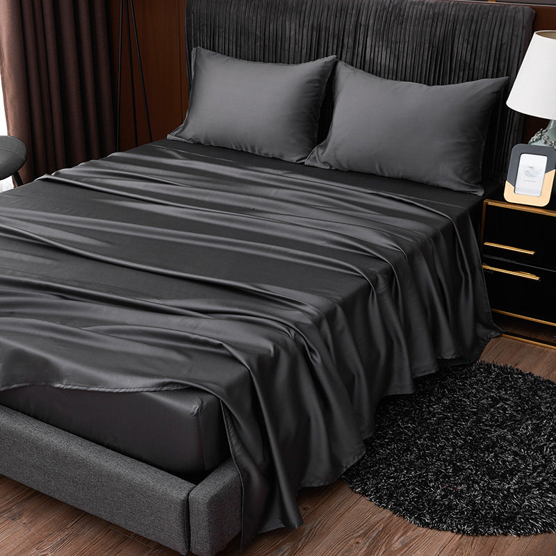 Wholesale Bamboo Soild Bed Sheet Set