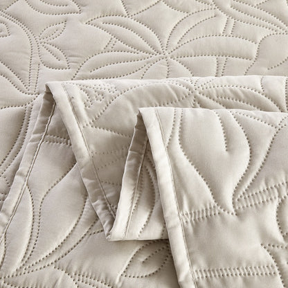 Ultrasonic Solid Color Quilt Set