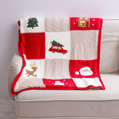 Christmas Chenille&Sherpa Blanket