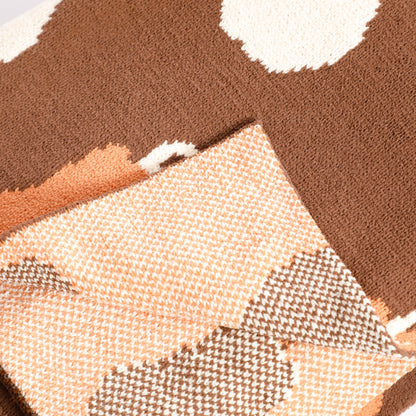 Fruit Cozy Knitted Fleece Throw