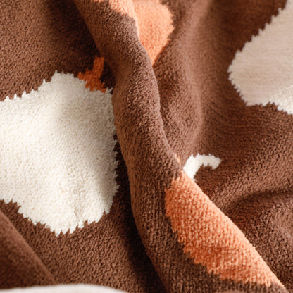 Fruit Cozy Knitted Fleece Throw