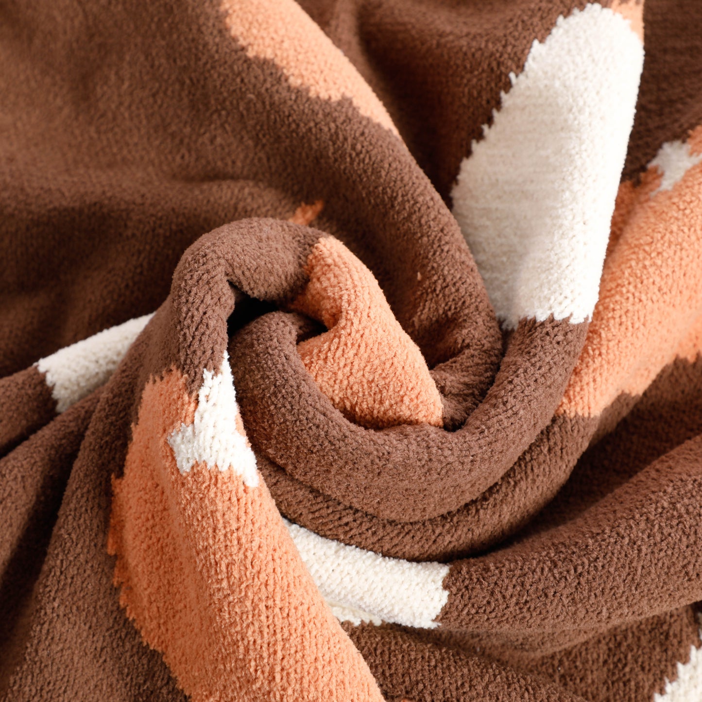 Fruit Cozy Knitted Fleece Throw