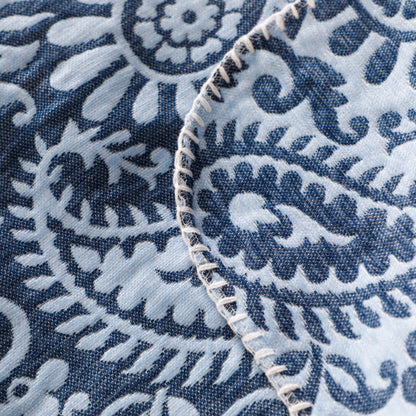 Woven Paisley Blanket