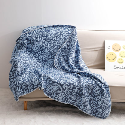 Paisley Chenille Blanket