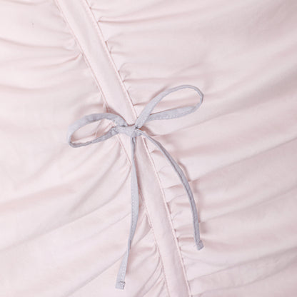 Wholesale Light Pink Bow Comforter Sets