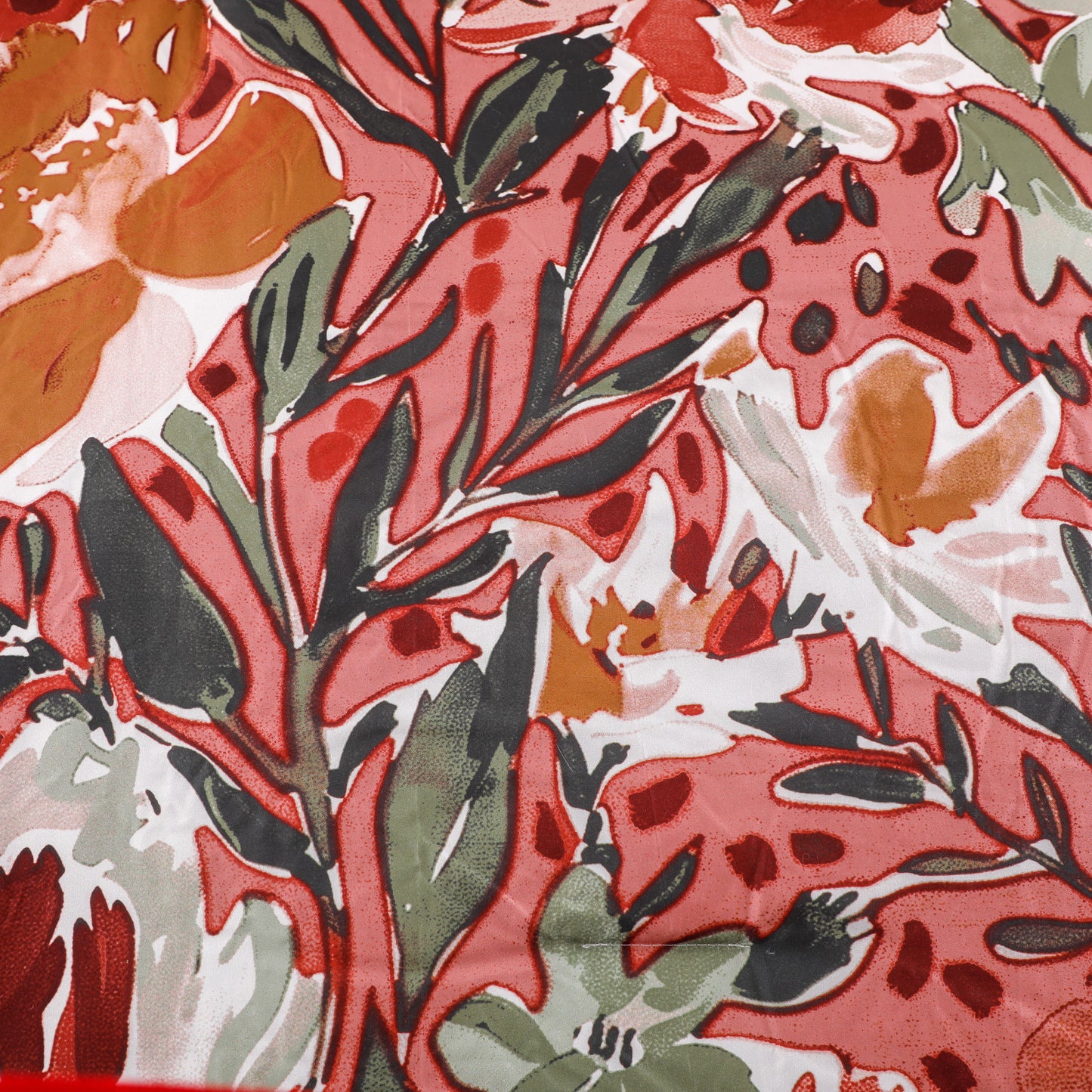 Wholesale Red Flowers Elegant Comforter Sets