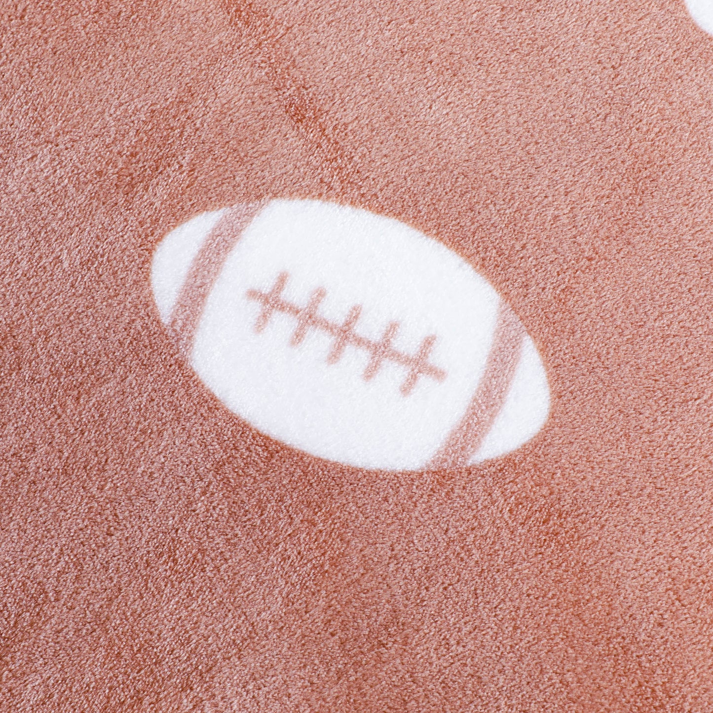 Rugbyball Flannel Blanket
