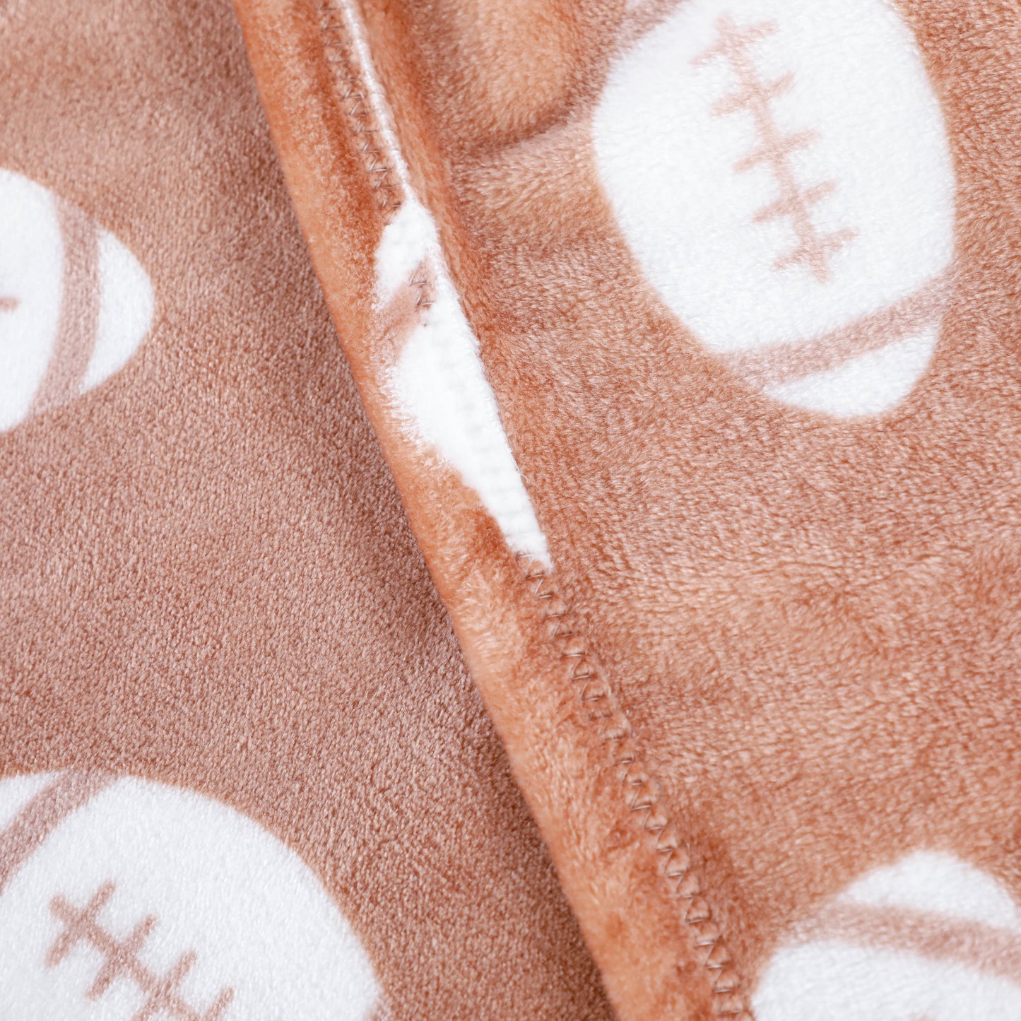 Rugbyball Flannel Blanket