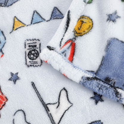 Bulk Cartoon Design Flannel Blankets