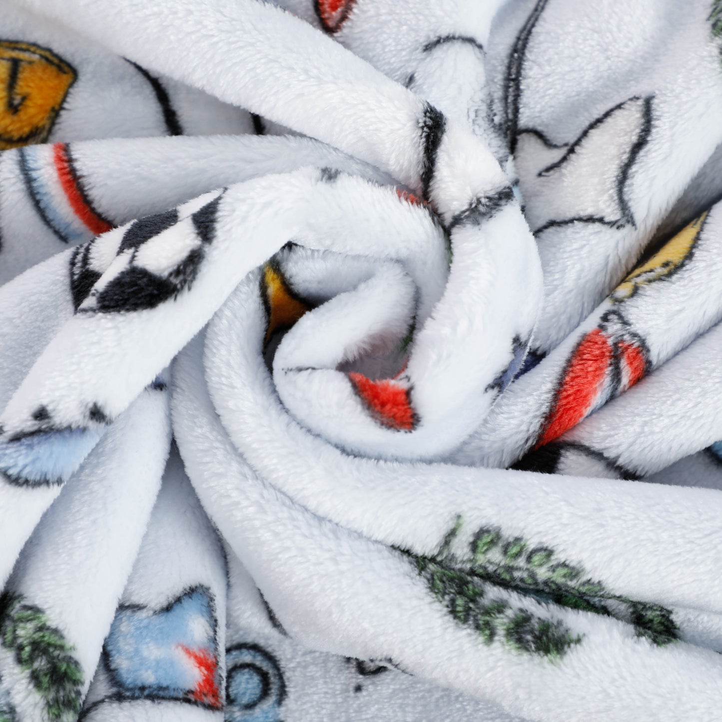 Bulk Cartoon Design Flannel Blankets