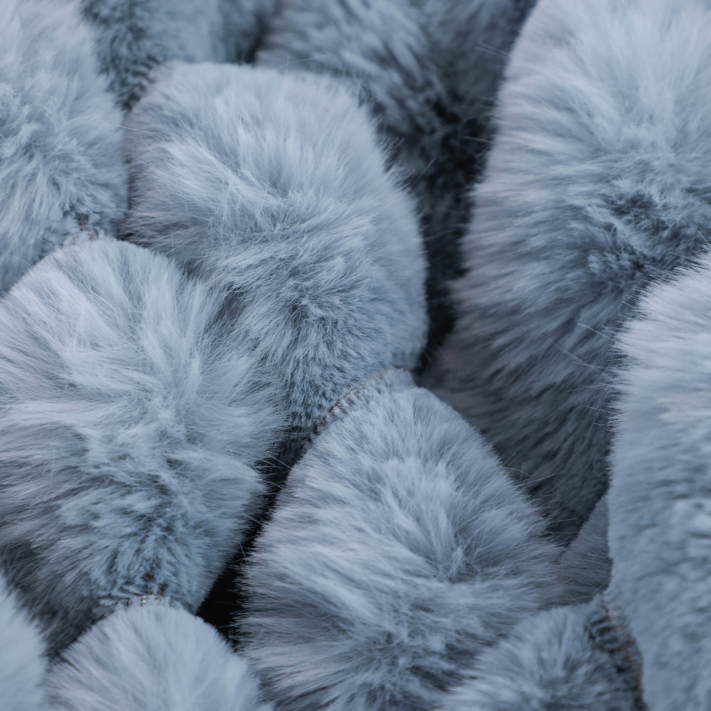 Ribbed Faux Rabbit Fur Blanket