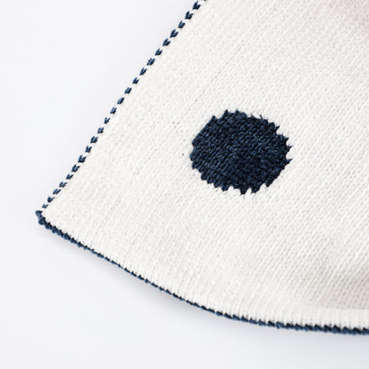 Polka Dot Chenille Blanket