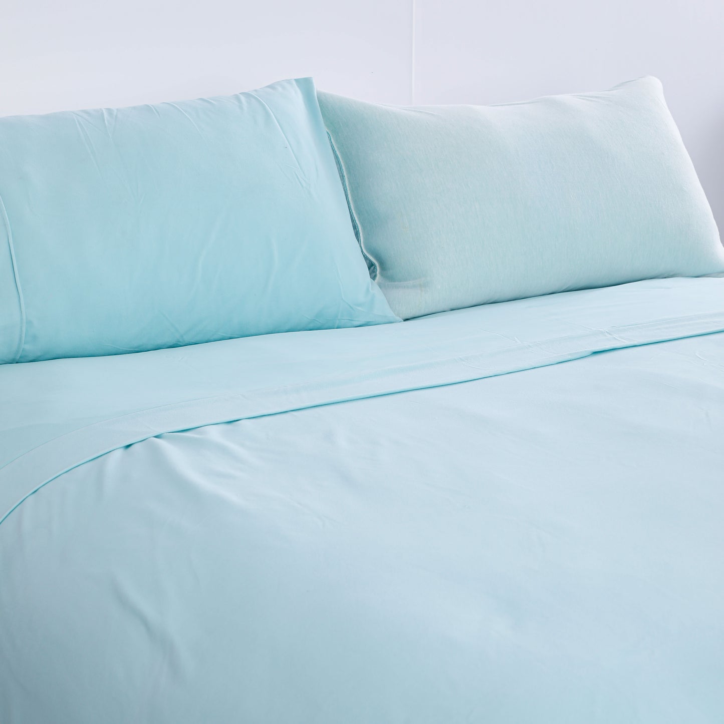 Wholesale Plain Blue Velve Bed Sheet Set