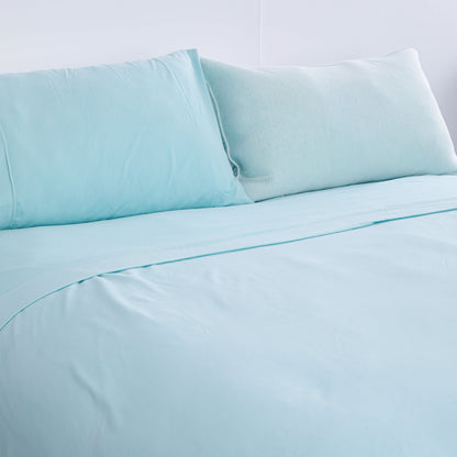 Wholesale Plain Blue Velve Bed Sheet Set