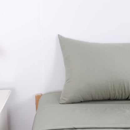 Wholesale Green Herringbone Pattern Bed Sheet Set