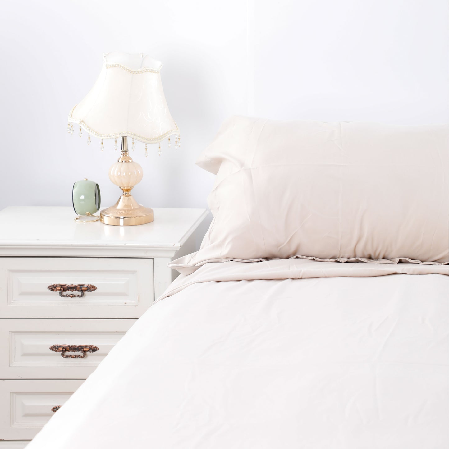 Simple Beige Quilt Cover Sets