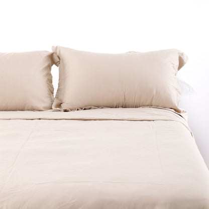 Simple Beige Quilt Cover Sets